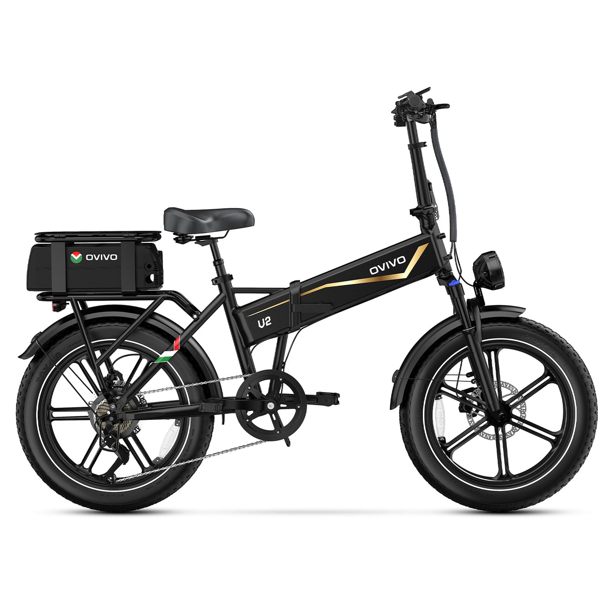 OVIVO V2 DUAL BATTERY Electric Bike