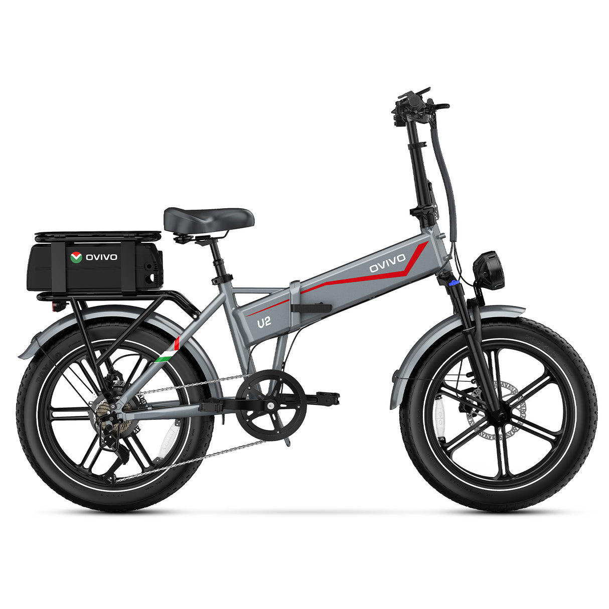 OVIVO V2 DUAL BATTERY Electric Bike
